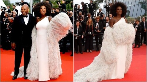 Viola Davis attends the Monster Premiere at Cannes Film Festival 2023. (AP, Reuters) Viola Davis attends the Monster Premiere at Cannes Film Festival 2023. (AP, Reuters)