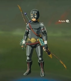 The Radiant Armour Set. (Image Credit: Nintendo)