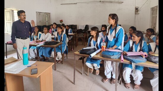 Smart interactive panels have also been installed in these two schools. (For Representation)