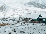 Tourist influx to Gulmarg surges ahead of G-20 meet in the Kashmir valley. Tourist influx to Gulmarg surges ahead of G-20 meet in the Kashmir valley.