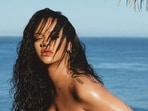 Rihanna bares it all in unseen maternity photoshoot from first pregnancy. Rihanna bares it all in unseen maternity photoshoot from first pregnancy.