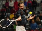 Italian Open Russia's Daniil Medvedev in action