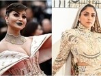 Urvashi Rautela wears blue lips inspired by Aishwarya Rai and Mrunal Thakur dons a hooded dress for 2023 Cannes Film Festival. Urvashi Rautela wears blue lips inspired by Aishwarya Rai and Mrunal Thakur dons a hooded dress for 2023 Cannes Film Festival.