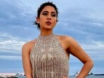Sara Ali Khan posing at a gala on the sidelines of the Red Sea International Film Festival. Sara Ali Khan posing at a gala on the sidelines of the Red Sea International Film Festival.
