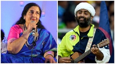 Anuradha Paudwal is not a fan of Arijit Singh's version of Aaj Phir Tum Pe. Anuradha Paudwal is not a fan of Arijit Singh's version of Aaj Phir Tum Pe.