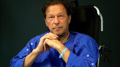 Former Pakistan Prime Minister Imran Khan (AP)