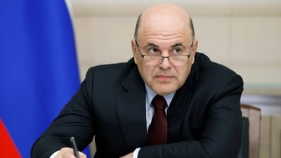 Russian Prime Minister Mikhail Mishustin. (AP)