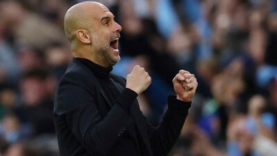 Manchester City manager Pep Guardiola (REUTERS)