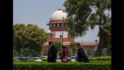 The top court said the district judiciary performs a key role in upholding the rule of law. (PTI) The top court said the district judiciary performs a key role in upholding the rule of law. (PTI)