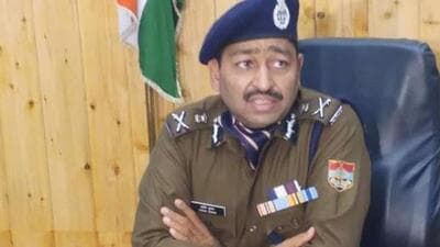 Uttarakhand’s Director General of Police Ashok Kumar (HT Photo) Uttarakhand’s Director General of Police Ashok Kumar (HT Photo)