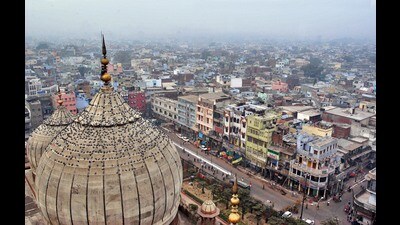 View of Old Delhi and Chandni Chowk from Jama Masjid (Ajay Aggarwal) View of Old Delhi and Chandni Chowk from Jama Masjid (Ajay Aggarwal)