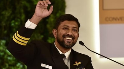 Commander Abhilash Tomy. (HT PHOTO) Commander Abhilash Tomy. (HT PHOTO)