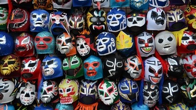 Lucha Libre masks (Wikimedia Commons) Lucha Libre masks (Wikimedia Commons)