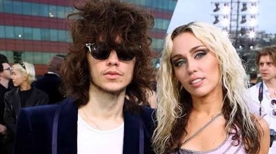 Miley Cyrus (right) revealed that how she met Maxx Morando. Miley Cyrus (right) revealed that how she met Maxx Morando.