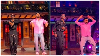 Rema on The Kapil Sharma Show. Rema on The Kapil Sharma Show.