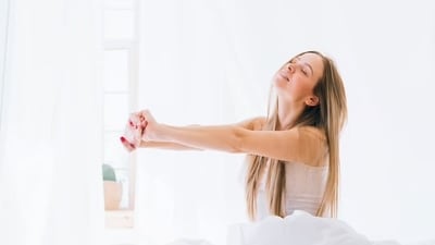 Ever woken up with a sore body due to bad sleeping postures? The way you sleep can have an impact on various aspects of health. Controlling your postures while you are asleep can be really difficult but you need to train yourself if you are consistently waking up with body pain and soreness. Here are a few sleeping positions to minimise aches and pains. (Freepik) Ever woken up with a sore body due to bad sleeping postures? The way you sleep can have an impact on various aspects of health. Controlling your postures while you are asleep can be really difficult but you need to train yourself if you are consistently waking up with body pain and soreness. Here are a few sleeping positions to minimise aches and pains. (Freepik)