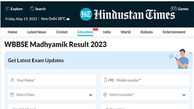 WB 10th Madhyamik Result 2023 WB 10th Madhyamik Result 2023