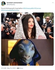 Aishwarya Rai was also compared to Jaadu. Aishwarya Rai was also compared to Jaadu.