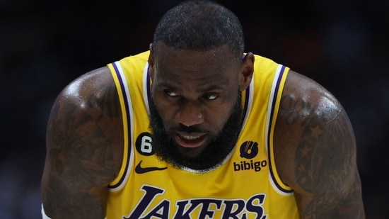 LeBron James #6 of the Los Angeles Lakers (Getty Images via AFP)