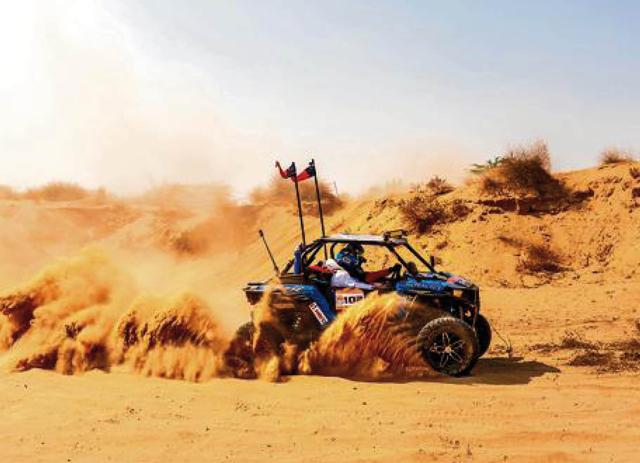 The annual Ultimate Desert Challenge in Bikaner is one of the most popular off-roading challenges, drawing over 100 participants. The annual Ultimate Desert Challenge in Bikaner is one of the most popular off-roading challenges, drawing over 100 participants.