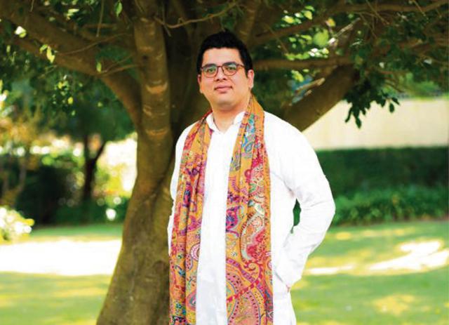 Virat Nehru’s works, in Urdu, help him stay connected to his roots. (kamal khajuria) Virat Nehru’s works, in Urdu, help him stay connected to his roots. (kamal khajuria)