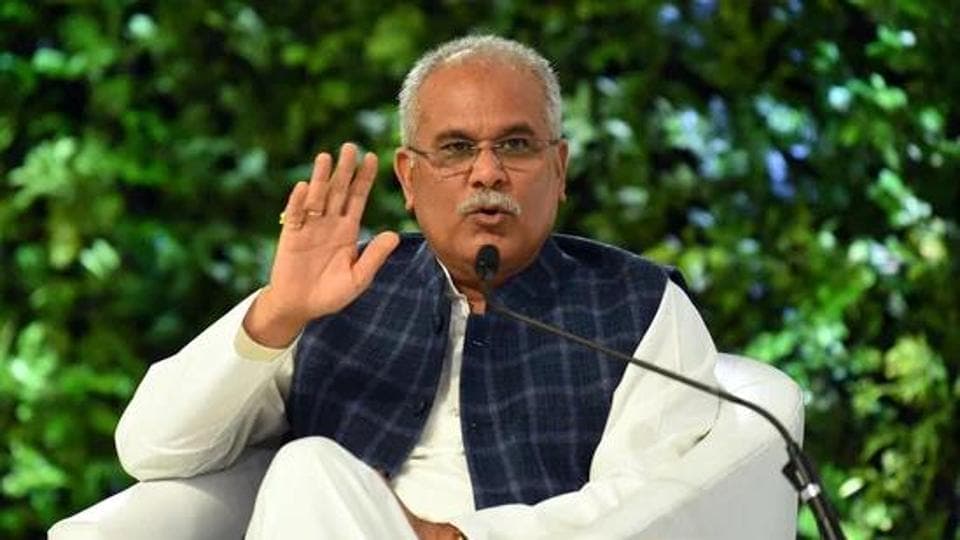 Chhattisgarh chief minister Bhupesh Baghel (HT File) Chhattisgarh chief minister Bhupesh Baghel (HT File)
