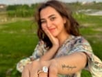Aaliyah Kashyap has shared pictures from her boyfriend's proposal. 
