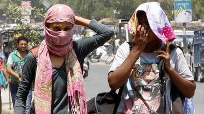 A heatwave is declared when the maximum temperature is over 40 degrees Celsius and 4.5 degrees above normal. (HT_PRINT)
