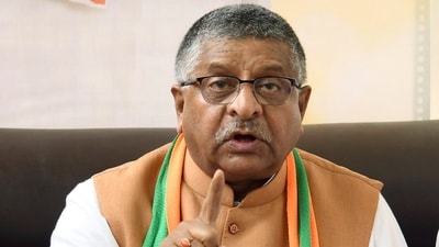 BJP leader Ravi Shankar Prasad pointed out that the National Capital Civil Service Authority for transfer and posting of officers, as per the ordinance, will have the Delhi CM as the chairman. (Pappi Sharma) BJP leader Ravi Shankar Prasad pointed out that the National Capital Civil Service Authority for transfer and posting of officers, as per the ordinance, will have the Delhi CM as the chairman. (Pappi Sharma)