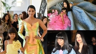 Aaradhya Bachchan has attended the Cannes Film Festival many times with her mother Aishwarya Rai over the years. Aaradhya Bachchan has attended the Cannes Film Festival many times with her mother Aishwarya Rai over the years.