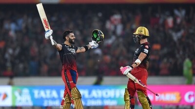 IPL 2023: Virat Kohli and Faf du Plessis for RCB. (AFP) IPL 2023: Virat Kohli and Faf du Plessis for RCB. (AFP)