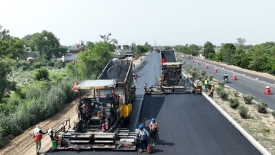 By connecting industrial areas, agricultural regions, and educational institutions, it serves as a vital trade route, union minister Nitin Gadkari said. (Twitter) By connecting industrial areas, agricultural regions, and educational institutions, it serves as a vital trade route, union minister Nitin Gadkari said. (Twitter)