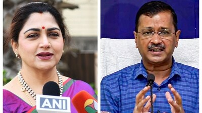 BJP's Khushbu Sundar criticised Arvind Kejriwal's use of language for PM Modi over the ₹2,000 withdrawal issue. BJP's Khushbu Sundar criticised Arvind Kejriwal's use of language for PM Modi over the ₹2,000 withdrawal issue.