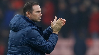 Chelsea manager Frank Lampard applauds fans (Action Images via Reuters)