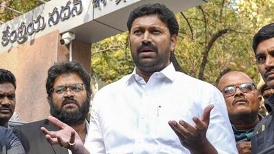 The CBI asked YSR Congress party MP Avinash Reddy to appear before the investigating officer at its regional office in Hyderabad at 11 am on May 22. (PTI) The CBI asked YSR Congress party MP Avinash Reddy to appear before the investigating officer at its regional office in Hyderabad at 11 am on May 22. (PTI)
