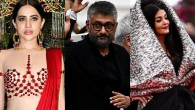 After Vivek Agnihotri's tweet featuring Aishwarya Rai, Uorfi Javed reacted. After Vivek Agnihotri's tweet featuring Aishwarya Rai, Uorfi Javed reacted.
