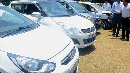 “A special team was formed to investigate rising vehicle theft cases in Navi Mumbai and during investigations, the team found CCTV footage which showed the accused using a white WagonR car in vehicle thefts,” said the police officer. “The cops followed that car and in one of the footage, they got the registration number and found the mobile number linked to it.” (Bachchan Kumar/ HT PHOTO)