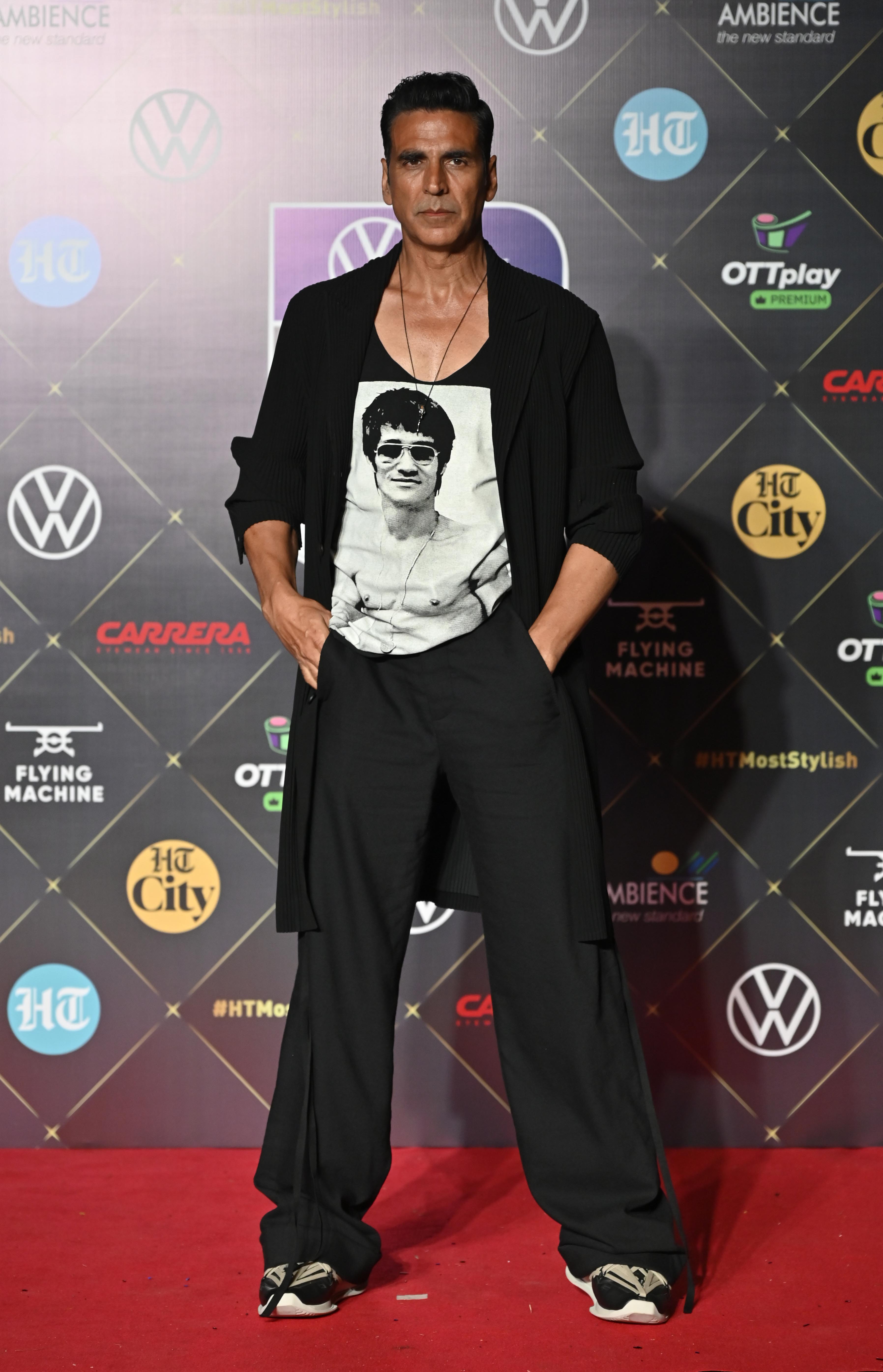 Mumbai, India - May 07, 2023 : The Bollywood actor arrived during the HT India's Most Stylish Awards 2023" at Taj Lands End, Bandra, in Mumbai, India, on Sunday, May 07, 2023. (Photo by Vijay Bate/HT Photo) Mumbai, India - May 07, 2023 : The Bollywood actor arrived during the HT India's Most Stylish Awards 2023" at Taj Lands End, Bandra, in Mumbai, India, on Sunday, May 07, 2023. (Photo by Vijay Bate/HT Photo)