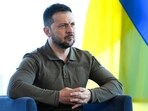 Ukrainian President Volodymyr Zelensky. 