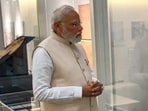 Prime Minister Narendra Modi visits the Hiroshima Peace Memorial Museum, in Hiroshima. Prime Minister Narendra Modi visits the Hiroshima Peace Memorial Museum, in Hiroshima.