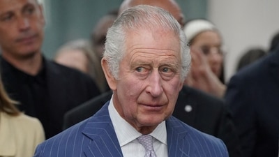 King Charles III during a special industry showcase event hosted by the British Fashion Council (BFC) at 180 Studios, London. (Reuters)