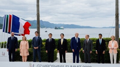 World leaders at G7 summit in Hiroshima, Japan (Reuters)