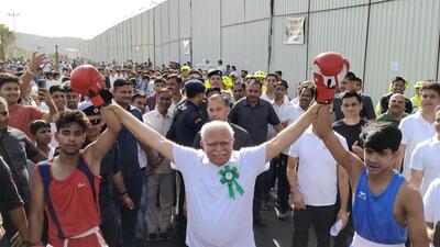 Gurugram, India-May 21, 2023: Manohar Lal Khattar, Chief Minister of Haryana at Raahgiri day organised by District Administration Gurugram, Gurugram police and Raahgiri foundation at sector-79 near Mount Olympus school, in Gurugram, India, on Sunday, 21 May 2023. (Photo by Parveen Kumar/Hindustan Times) Gurugram, India-May 21, 2023: Manohar Lal Khattar, Chief Minister of Haryana at Raahgiri day organised by District Administration Gurugram, Gurugram police and Raahgiri foundation at sector-79 near Mount Olympus school, in Gurugram, India, on Sunday, 21 May 2023. (Photo by Parveen Kumar/Hindustan Times)