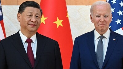 US President Joe Biden (R) and China's President Xi Jinping (L) (File) (AFP) US President Joe Biden (R) and China's President Xi Jinping (L) (File) (AFP)