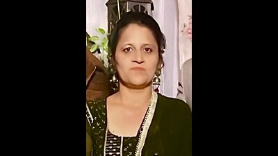 On May 14, Sunita Sharma of Khuda Ali Sher village, Chandigarh, was riding pillion on a two-wheeler when she was hit by a speeding vehicle from behind causing her fatal head injuries. (HT Photo) On May 14, Sunita Sharma of Khuda Ali Sher village, Chandigarh, was riding pillion on a two-wheeler when she was hit by a speeding vehicle from behind causing her fatal head injuries. (HT Photo)
