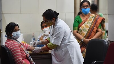 The Covid case tally was recorded at 4.49 crore (4,49,86,461). (HT PHOTO)