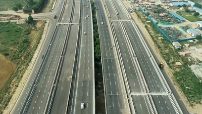 Dwarka expressway is being constructed into four packages. (Twitter/ @nitin_gadkari) Dwarka expressway is being constructed into four packages. (Twitter/ @nitin_gadkari)