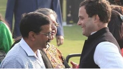 Delhi CM Arvind Kejriwal and Congress leader Rahul Gandhi(File photo) Delhi CM Arvind Kejriwal and Congress leader Rahul Gandhi(File photo)