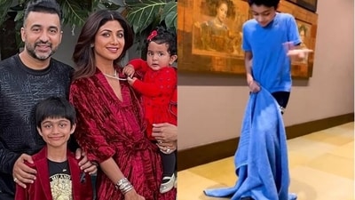Shilpa Shetty and Raj Kundra wished son Viaan on his 11th birthday. Shilpa Shetty and Raj Kundra wished son Viaan on his 11th birthday.