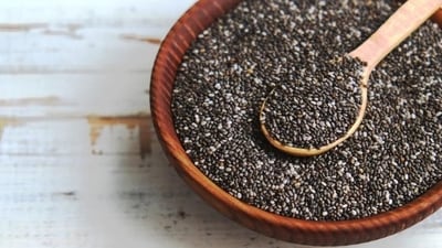 Chia seeds are high in omega-3 fatty acids, which may further support weight management. 